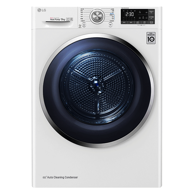 LG FY11WX4+RC90V9AV2W 洗烘套装组合全自动滚筒蒸汽除菌11kg洗衣机原装进口热泵式9kg烘干机