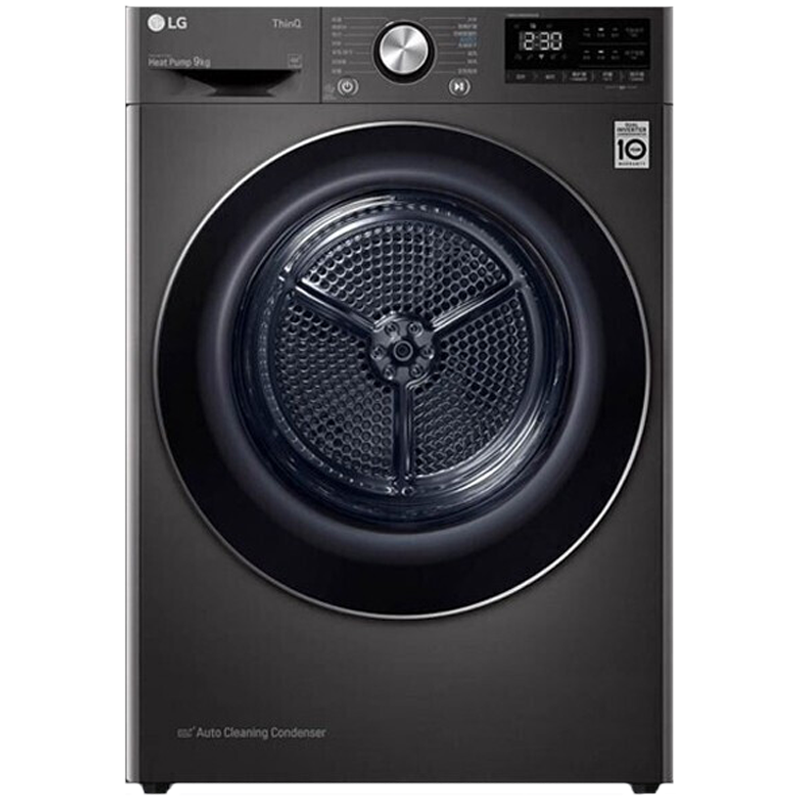 LG FG13BV4+RH10V9JV2WR洗烘组合13KG全自动滚筒变频洗衣机+10KG热泵烘干衣机