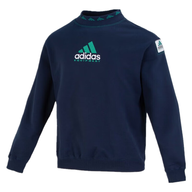 阿迪达斯(adidas)三叶草男装 春季新款运动服跑步健身训练舒适休闲卫衣圆领套头衫 HG8095/偏小一码