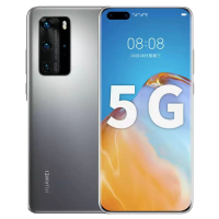 [二手95新]华为(HUAWEI)P40 Pro 冰霜银 8+256GB 5G全网通安卓手机 鸿蒙手机 二手手机