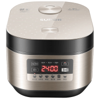 苏泊尔(SUPOR)电饭煲4L家用3-6人多功能IH电磁加热智能预约定时电饭锅精铁球釜内胆柴火饭