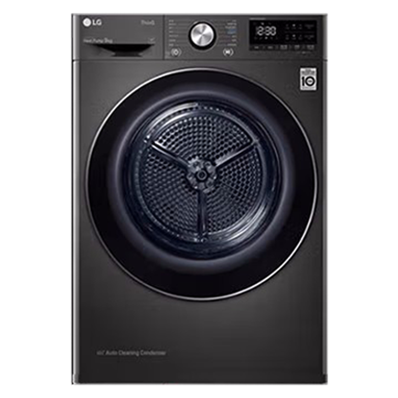 LG FG13BV4+RC90V9JV2W 洗烘套装13公斤超大容量除菌全自动滚筒洗衣机9公斤原装进口热泵式烘干机干衣机