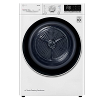 韩国原装进口LG RH10V9AV4W 10公斤热泵式变频干衣机 护理全自动滚筒双转子 节能快速速干除螨杀菌