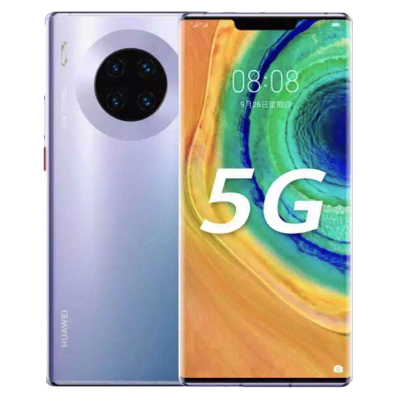 [二手95新]华为(HUAWEI)Mate30 Pro 5G 星河银 8+128GB 全网通安卓鸿蒙手机 二手手机