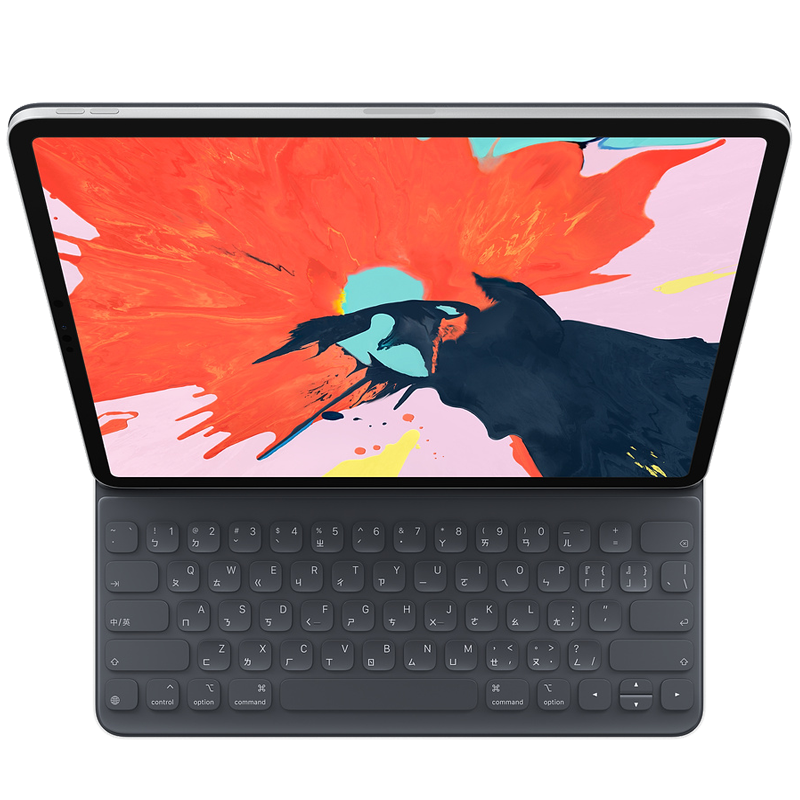 Apple 适用于12.9英寸 iPad Pro3代(第三代) 无线键盘式智能双面夹 Smart Keyboar