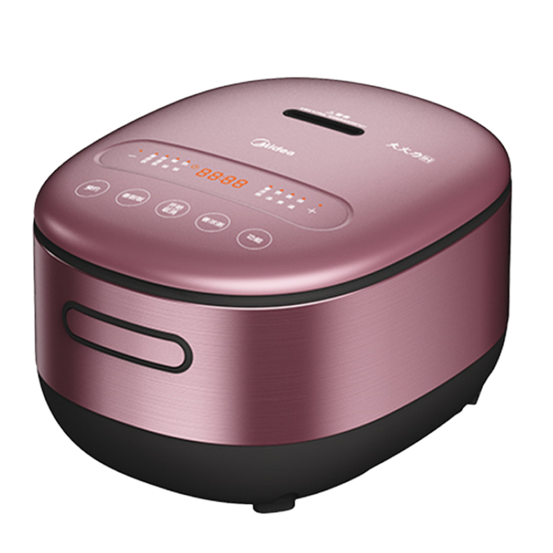 美的(Midea)电饭煲家用5L智能多功能电饭锅IH立体加热上盖可拆洗精铁釜内胆微压蒸汽阀金属机身 CFB5090H