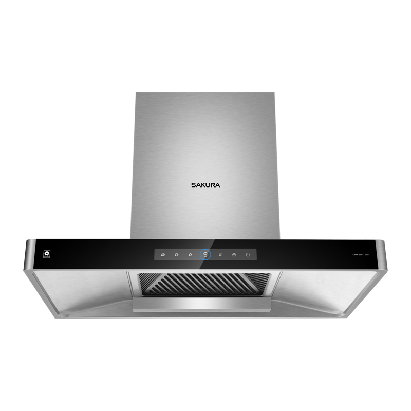 樱花(SAKURA)油烟机CXW-360-TE18单烟机吸油烟22立方大吸力一级能效1000PA变频增压厨房油烟机