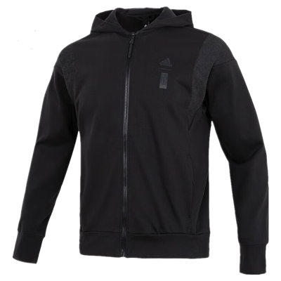阿迪达斯 (adidas) 男子武极运动训练休闲连帽夹克外套HM2954