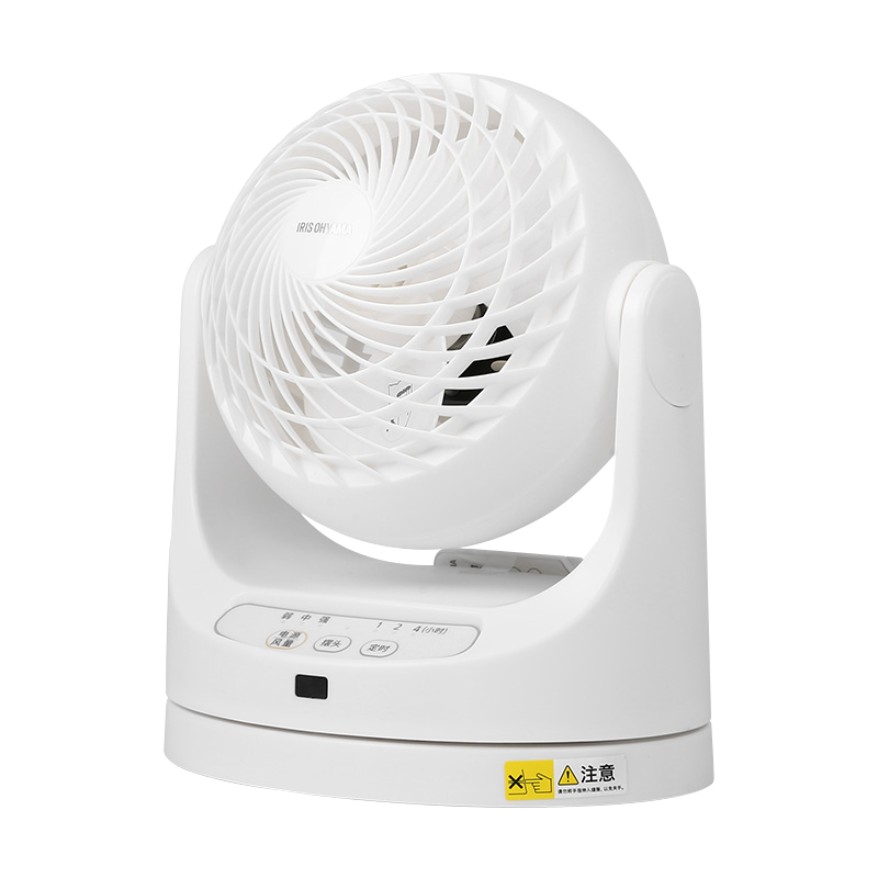爱丽思(IRIS)电风扇空气循环扇台地两用摇头轻音扇涡轮立式小型大风量风扇