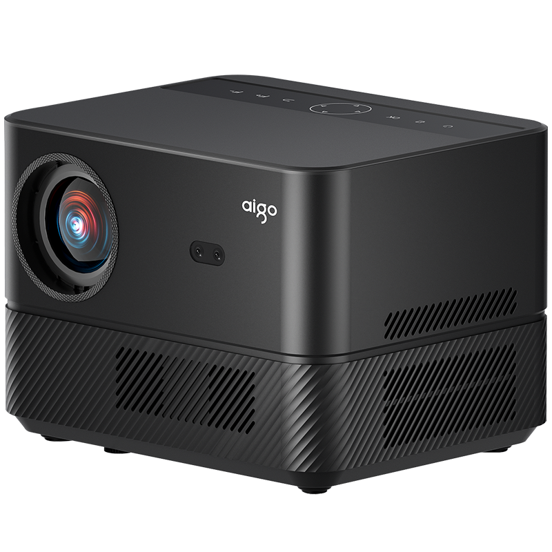 爱国者(aigo)H51 投影仪家用 投影机 智能家庭影院 自动对焦 自动梯形校正 高清高亮