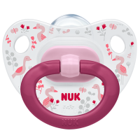 NUK印花硅胶安抚奶嘴 (6-18月)*2件