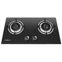 康宝(Canbo) JZY(T)-Q245-Y2 燃气灶家用灶具 台式嵌入式台嵌两用双灶 钢化玻璃 5.0kw大火力爆炒