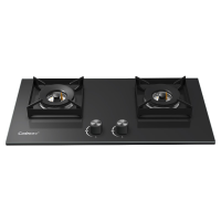 康宝(Canbo) JZT(Y)-Q250-Y3 燃气灶台式 双眼灶 家用灶具 防爆钢化玻璃 嵌入式灶台嵌两用5.0KW