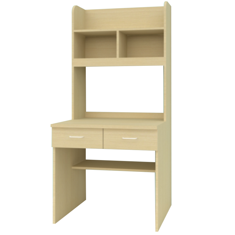 乙壬书桌书柜组合一体学习桌单人位800*600*1720mm[工厂现做 7天内发货]