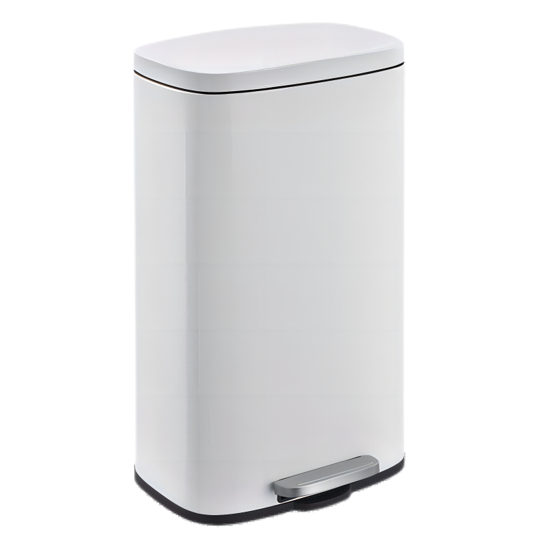 蔚岸脚踏式垃圾桶厨房大容量客厅带盖卧室办公室卫生间厕所(多色可选)9L/个