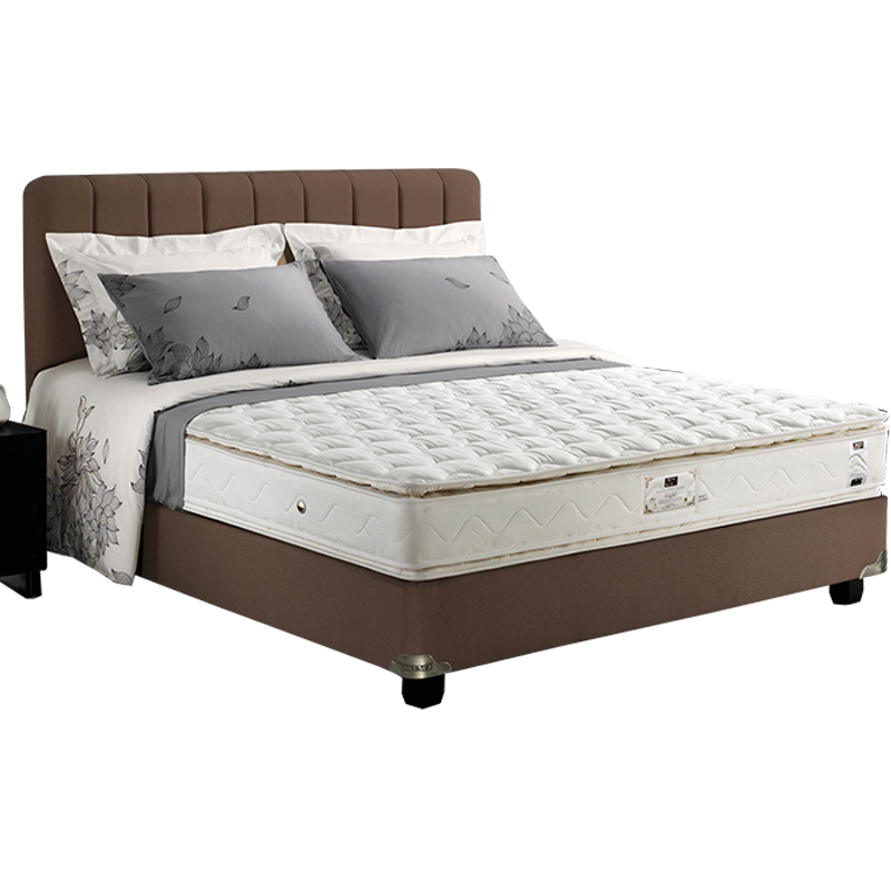 金可儿 席梦思弹簧床垫1.5米1.8米 独立袋网弹簧 中老年偏硬 铂金