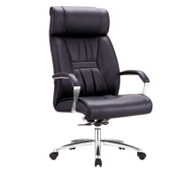 正斌皮质旋转升降商务老板椅会议椅办公椅B款