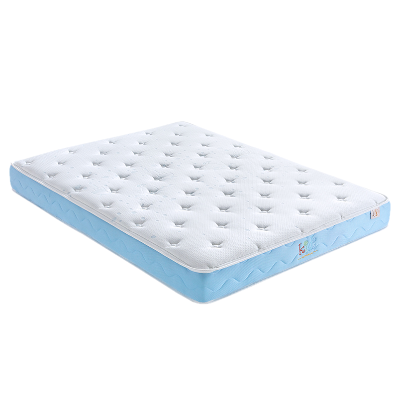 金可儿成长 儿童乳胶床垫七区袋装弹簧护脊床垫 蓝钻启赋