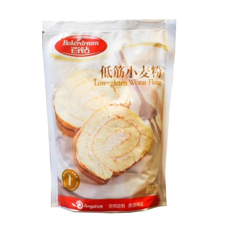 百钻低筋小麦粉 500g/袋 蛋糕粉低筋面粉烘焙食品面粉 酥田