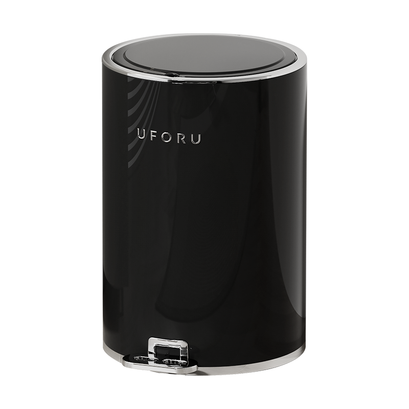 客厅垃圾桶家用轻奢不锈钢带盖卧室厨房卫生间厕所脚踏式收纳桶