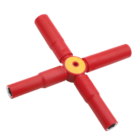 WEDO维度 工厂注塑双色四用套筒扳手 绝缘耐压1000V 绝缘套筒组合 WEDO8131