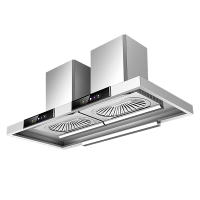 欢呼好太太[油电分离变频铜线电机配净化器]90立方大型餐饮食堂商用大吸力饭店农村土灶柴火灶抽油烟机1.8米双电机自行安装