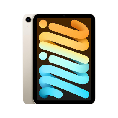 Apple iPad mini 8.3英寸平板电脑 2021年款 64GB WLAN版 A15芯片 全面屏 触控ID MK7P3CH/A 星光色