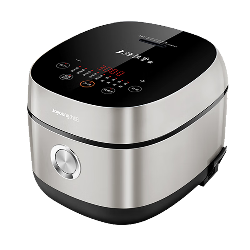 九阳(Joyoung)电饭煲IH电饭锅电磁加热1200W大火力土灶铁釜加厚内胆多功能家用预约定时4L升大容量3-5-8人
