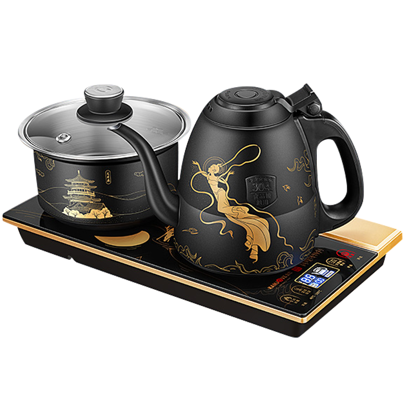 金灶(KAMJOVE)敦煌联名全自动烧水壶全智能自动上水电热水壶茶具茶台烧水壶电茶炉全自动上水壶