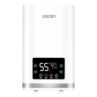 帅康(sacon)即热式电热水器速热家用出租房卫生间小型电淋浴器非储水式超薄恒温壁挂小厨宝过水热直热洗澡机SK-GL85