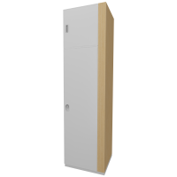 苏悦丰木质储物收纳立柜挂衣橱600*600*2300mm[工厂现做 7天内发货]