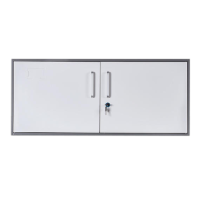 缑氏钢制顶柜储物柜文件柜860*400*400mm