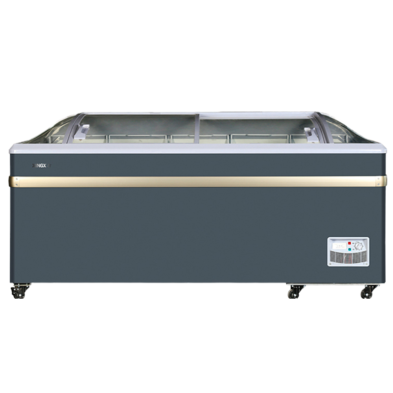 星星(XINGX)446升 冰柜 冷柜 卧式展示柜 冰柜商用 推拉门 冷藏柜 冷冻柜 冷冻冷SD/SC-709BYE