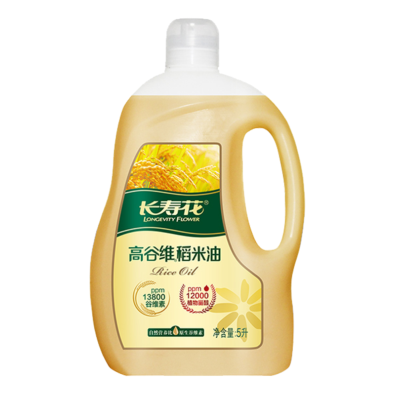 [长寿花]高谷维稻米油5L