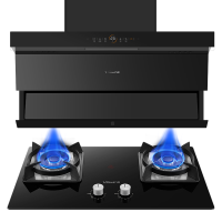 万和(Vanward)23m³侧顶双吸烟灶套装WL880+C5液化气烟灶套餐