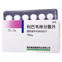 国瑞 利巴韦林分散片 100mg*24片/盒