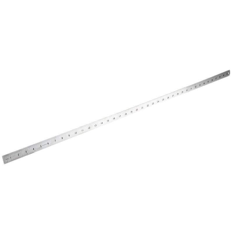 世达(SATA)91404 钢直尺 不锈钢直尺刻度尺钢板尺 1000MM 2把/件 1件