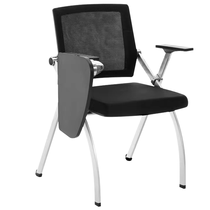 汉诺鑫威带写字板会议椅培训办公椅