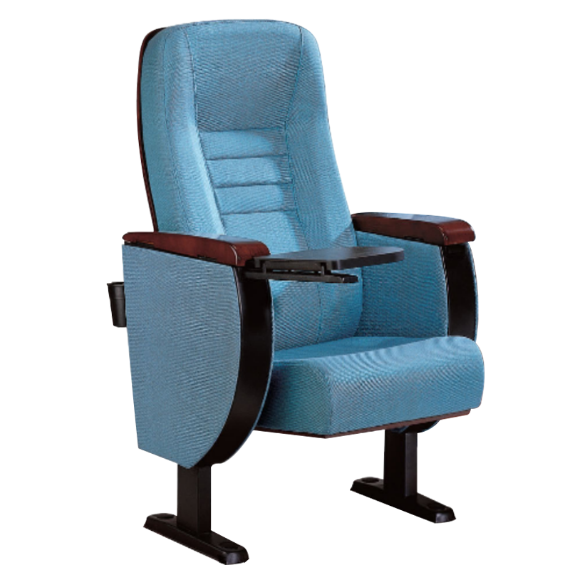 东升顺礼堂软椅电影院报告厅会议椅带写字板B款[工厂现做 7天内发货]