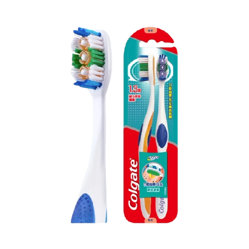 高露洁劲白小苏打牙膏美净白清新口气清洁口腔-竹炭薄荷味120g