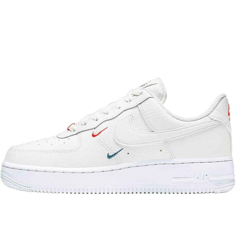 Nike Air Force 1 Low 迈阿密海豚队 双钩 耐磨防滑 低帮 板鞋 女款 白橙蓝 CT1989-101