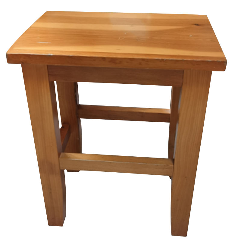 振奥—实木方凳 长方常规版 原木色