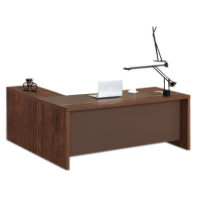 苏兴盛时尚老板桌总裁办公桌组合1600*800*750mm配固定副柜[工厂现做 7天内发货]