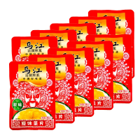乌江原味菜片80g*5袋+清淡菜丝80g*5袋 优惠装 吃饭拌面 居家常备