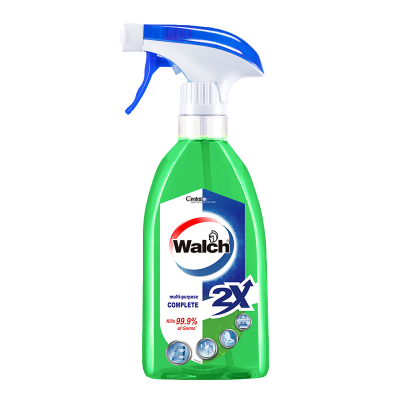 威露士(Walch)杀菌消毒喷雾500ml*2瓶 杀菌99.9% 多用途居家清洁消毒水