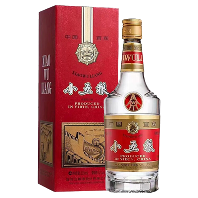 五粮液 复古版小五粮 长城系列 浓香型酒 52度375ml