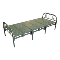 iRider IR1051 便携式钢质行军床六折折叠床