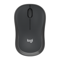 罗技(Logitech)M240轻音蓝牙鼠标 石墨黑