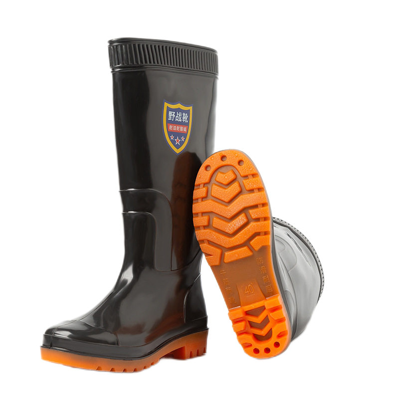 谐晟 雨靴 pvc防滑防水鞋加厚耐磨劳保工地胶鞋雨靴男