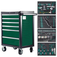 世达 09932 汽保242件通用机修抽屉工具车(单位:套)